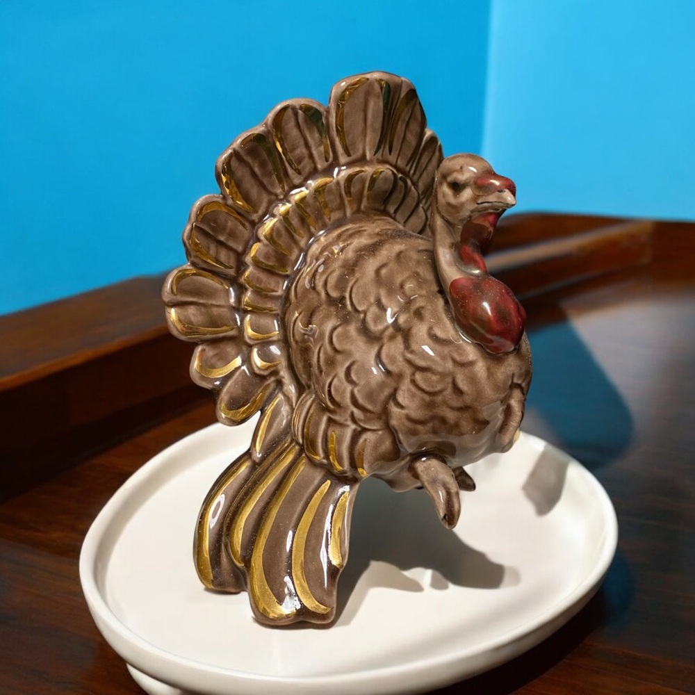 Vintage Ceramic Turkey - Picture 3 of 10